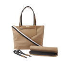 Boss Kids Logo-Applique Changing Bag in Brown
