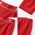 Kekeyo Top & Short Litle Ember Red | 2Y