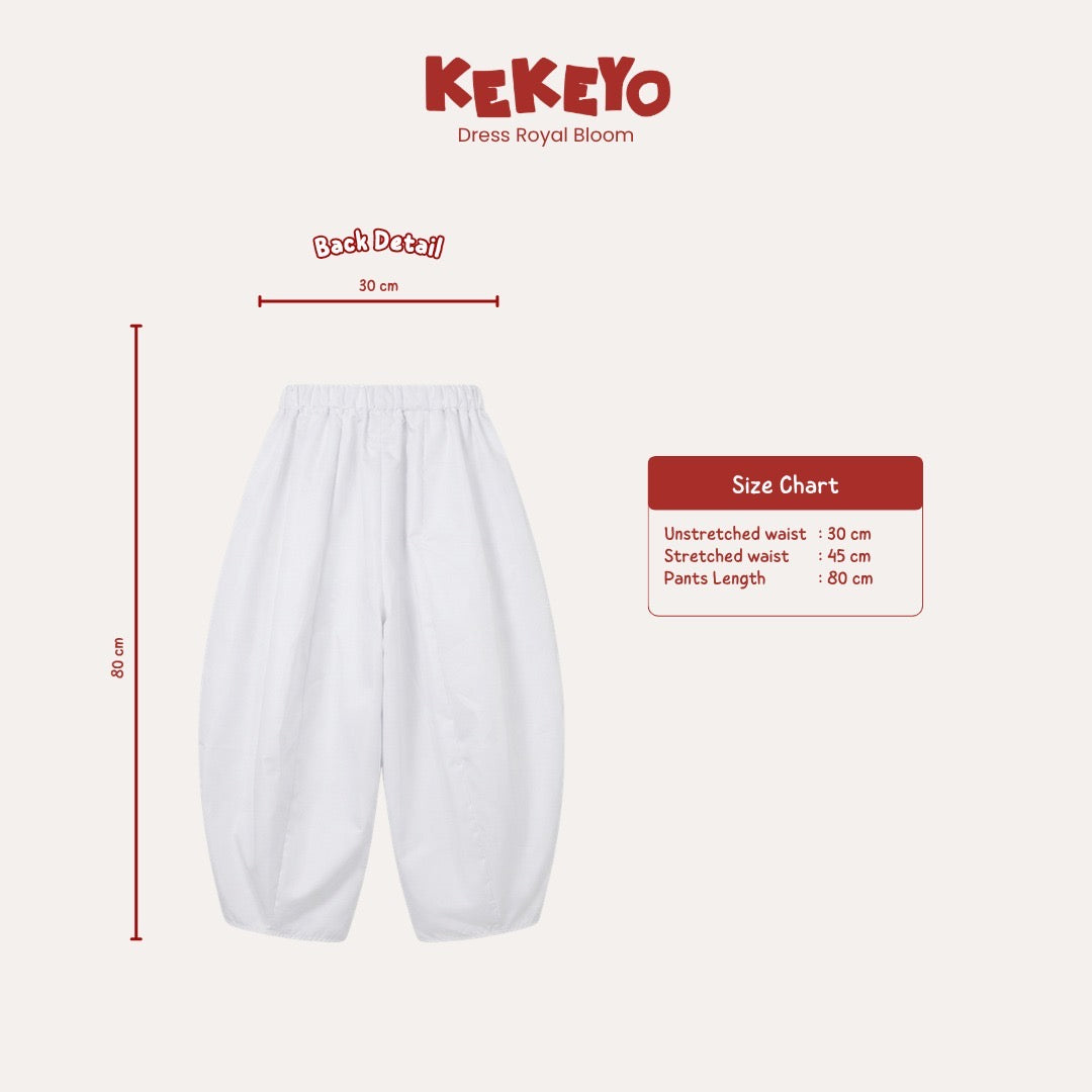 Kekeyo Royal Bloom Water-Repellent Top & Pants | Adult All Size