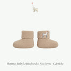 Hermes Baby Knitted Socks New Born-Cabriole