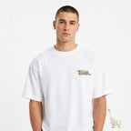 Dior X KAWS Embroidered White T-Shirt L