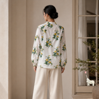 Aje White Blouse M