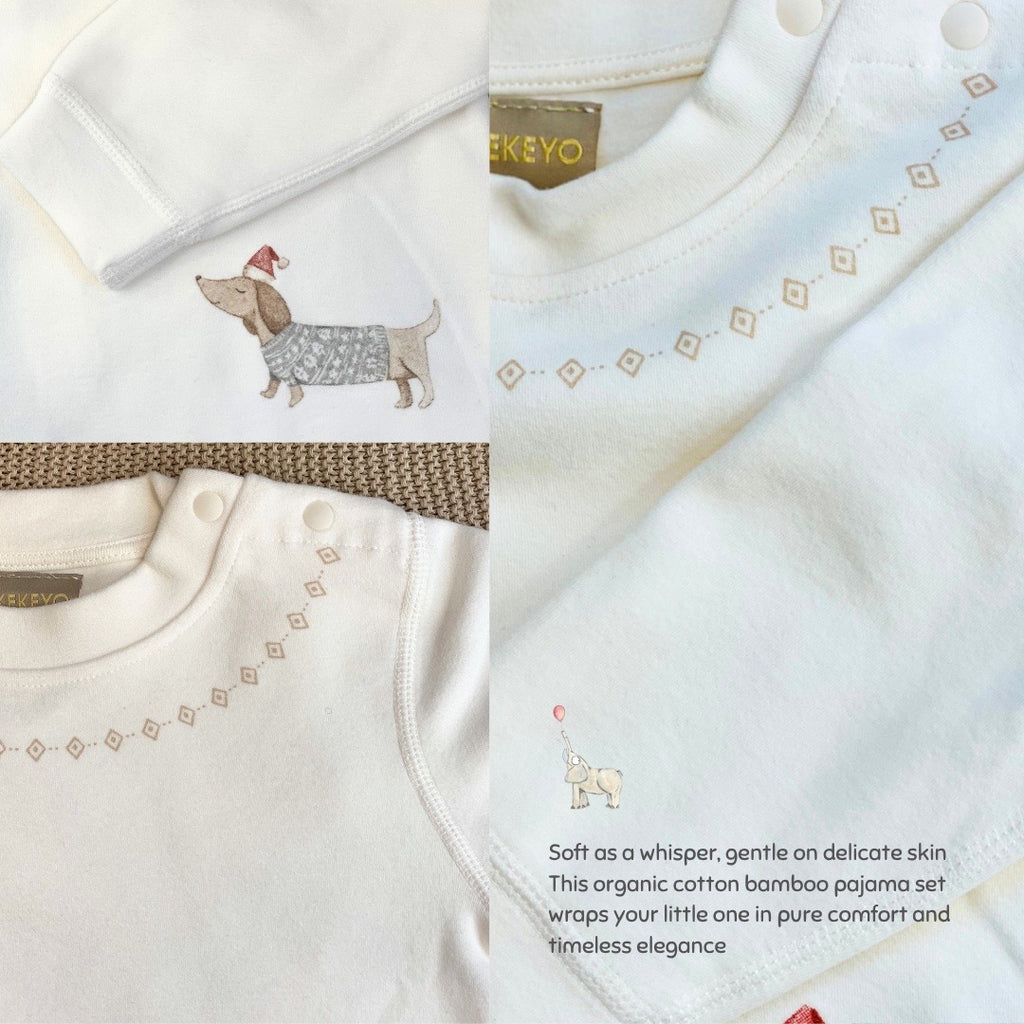 KEKEYO Set Baby Pajamas | Set Piyama Bayi | 6 M 9M 1 Y 2Y 3Y 4Y