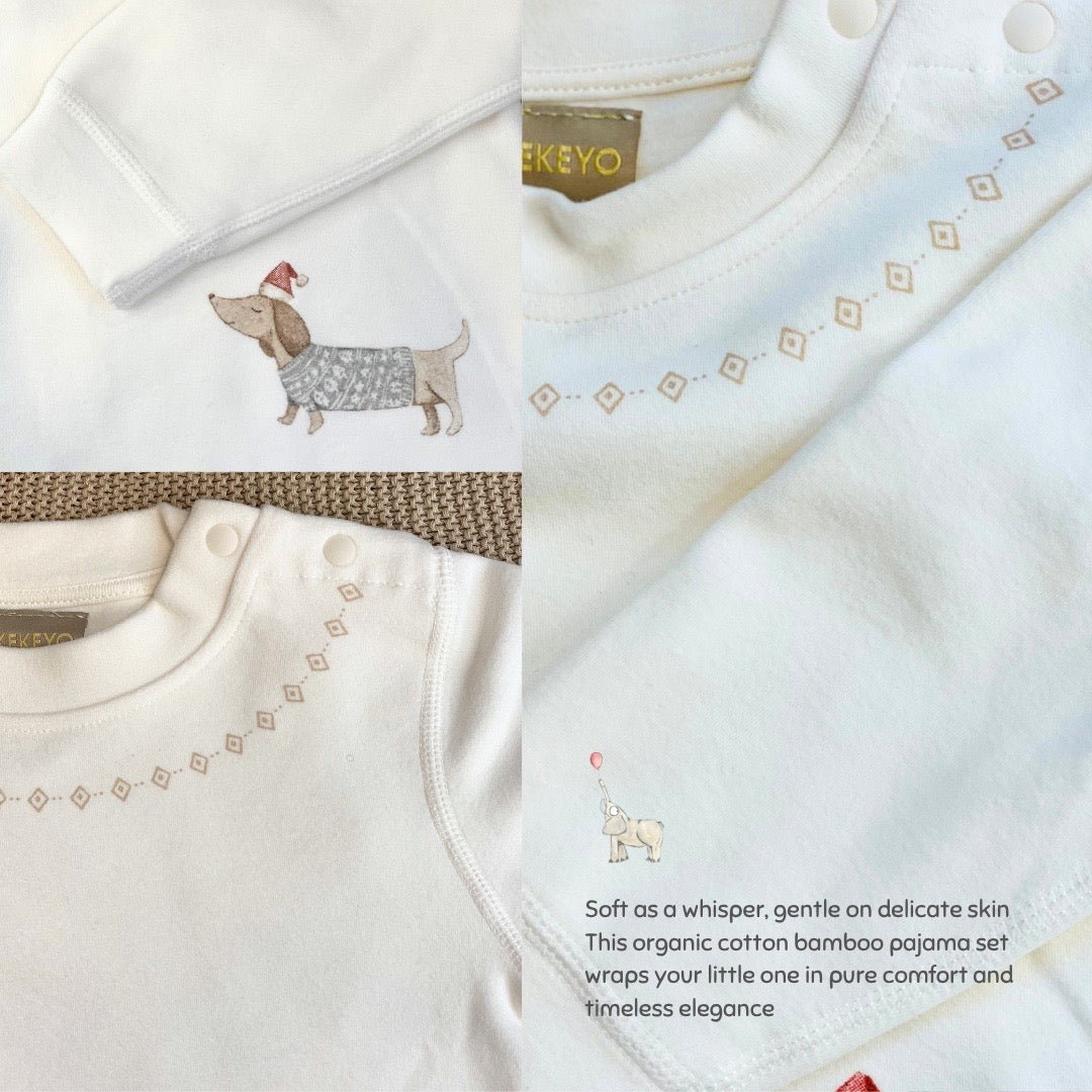 KEKEYO Set Baby Pajamas | Set Piyama Bayi | 6 M 9M 1 Y 2Y 3Y 4Y