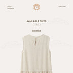 Kekeyo Dress & Hairpiece Koko Linen | 6Y