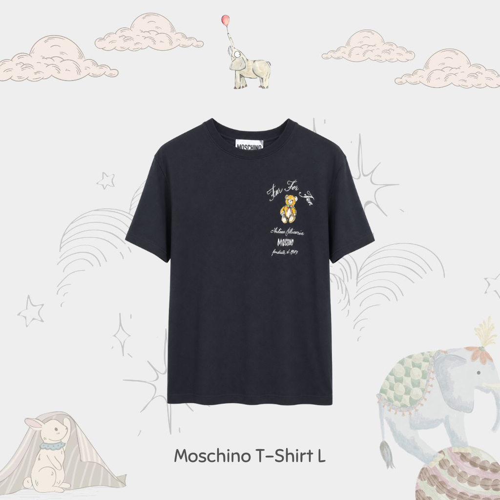 Moschino Black T-Shirt  L ( Non Registered)