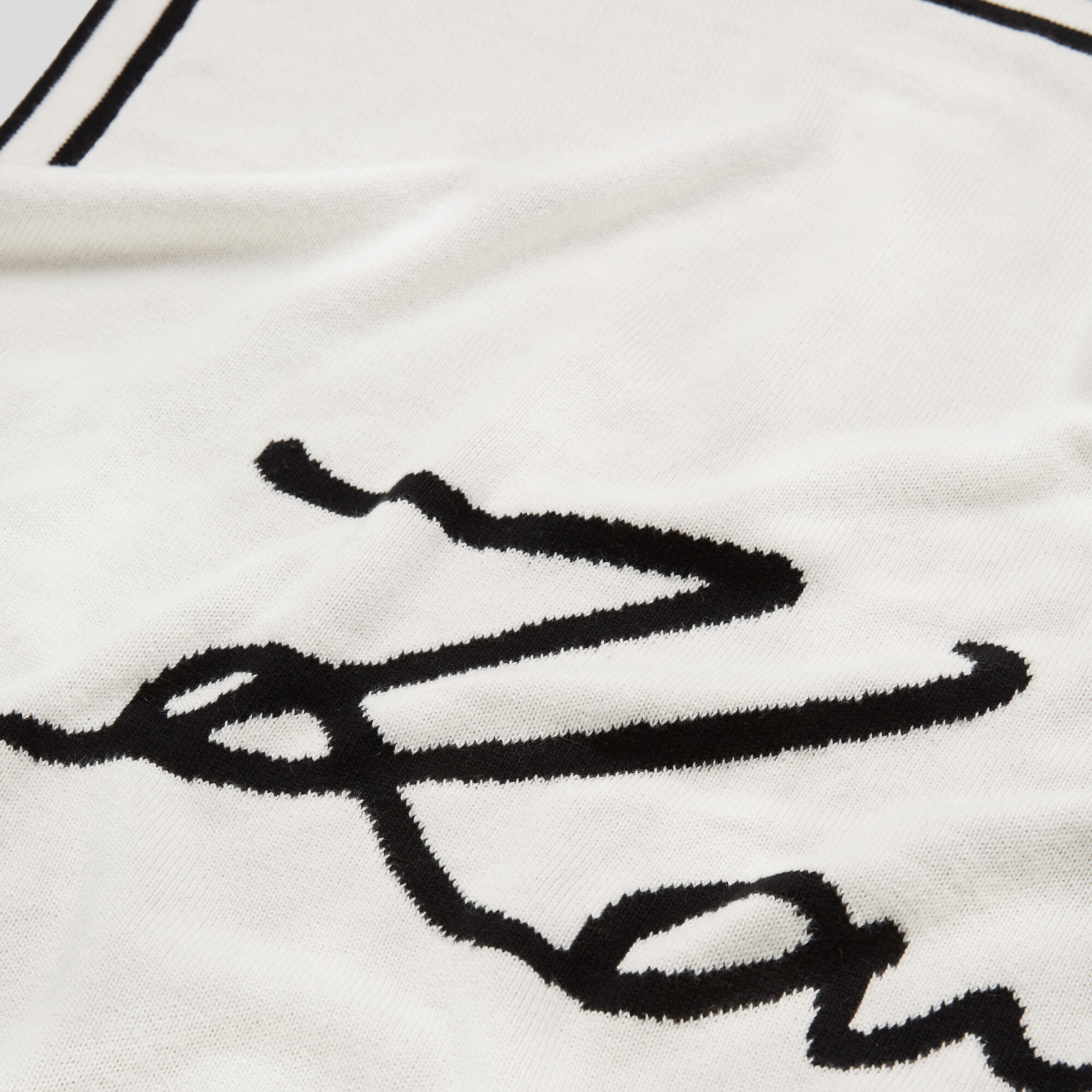 Karl Lagerfeld Logo Baby Blanket