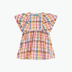 Kenzo Ruffled Checked Dress