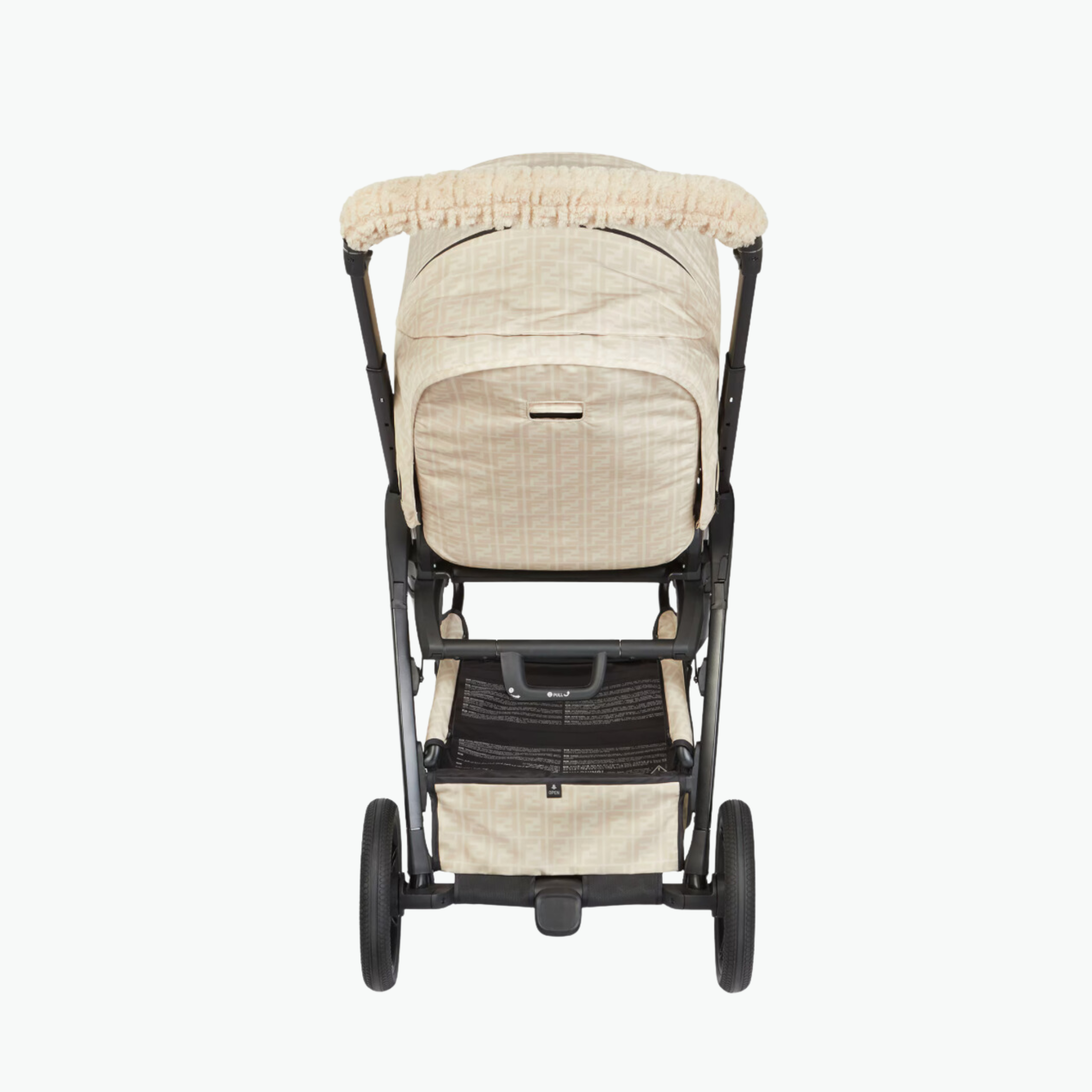 Fendi Kids Baby Stroller – Beige