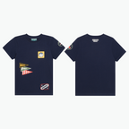 Kenzo Cotton T-shirt and Denim Trousers Set