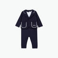Boss Kids Baby Suit in Navy