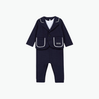Boss Kids Baby Suit in Navy
