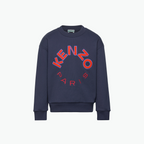 Kenzo Paris Logo Sweatshirt in Navy