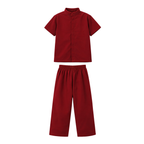 Kekeyo Koko Cotton Set in Maroon