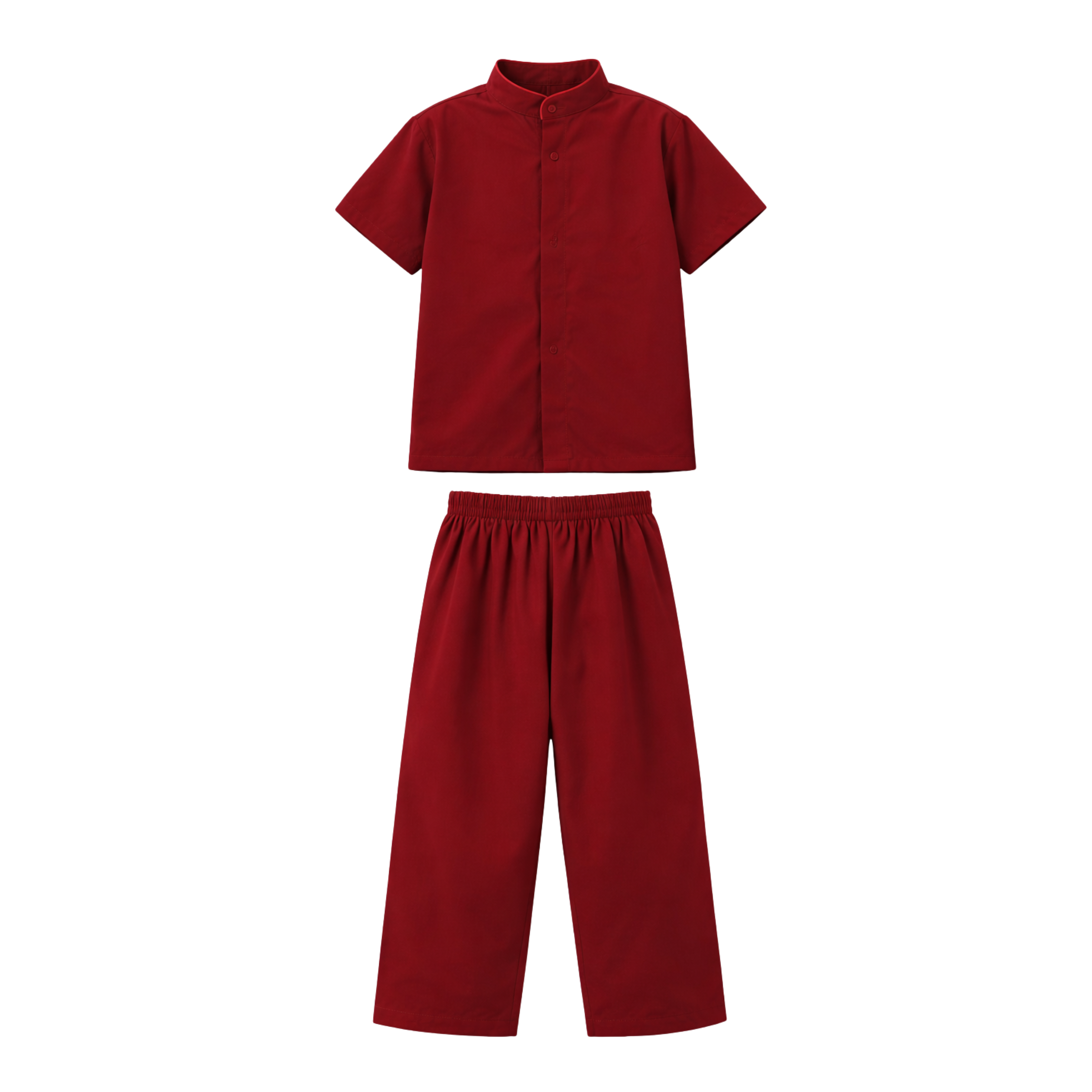 Kekeyo Koko Cotton Set in Maroon