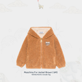 Moschino Fur Jacket Brown ( 6M )