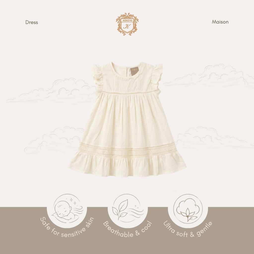 Kekeyo Dress Maison Off-White| 1Y 2Y 3Y