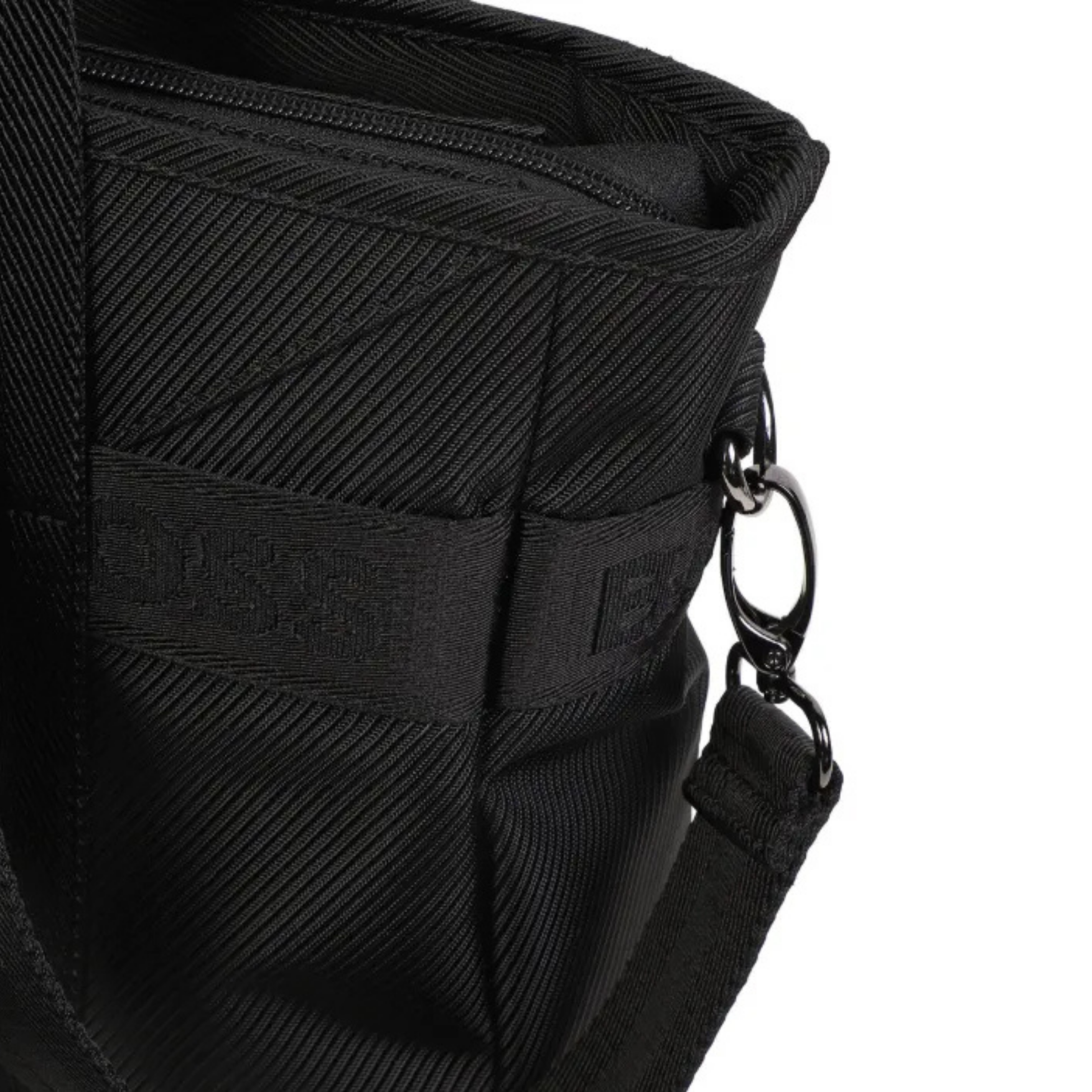 Boss Kids Logo-Applique Diaper Bag in Black