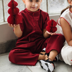 Kekeyo Koko Cotton Set in Maroon