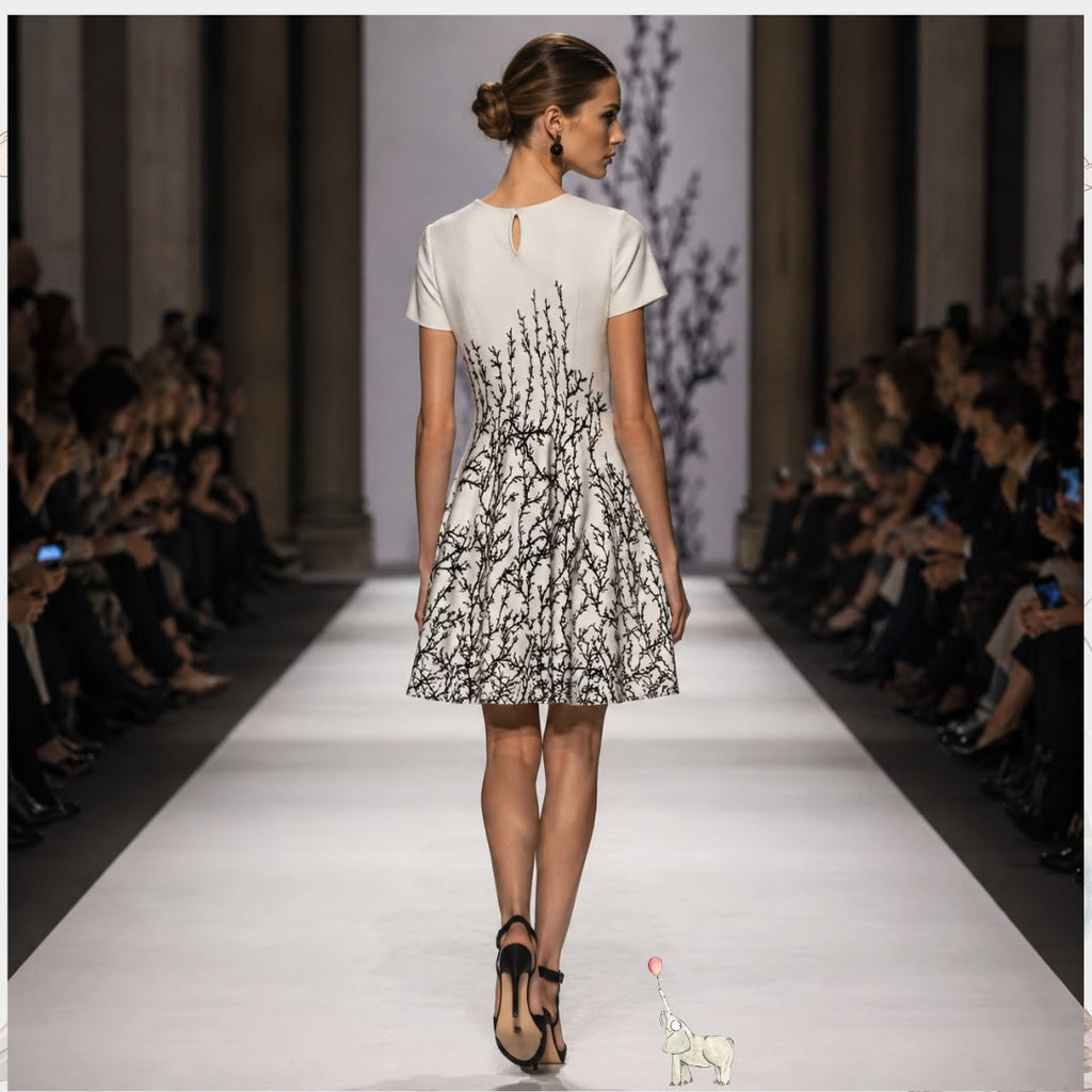 Alexander McQueen White Dress M ( Non Registered)