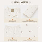 Kekeyo Set Pajamas Cherry Dot | 6M 9M 12M 18M 24M