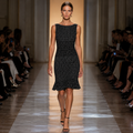 ALAIA Midi dress black (L)
