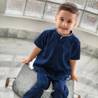 Kekeyo Koko Cotton Set in Navy