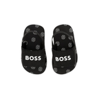 BOSS Kids Logo-Print Sandals