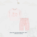 Kenzo Set Top Pants Baby Pink ( 6m )