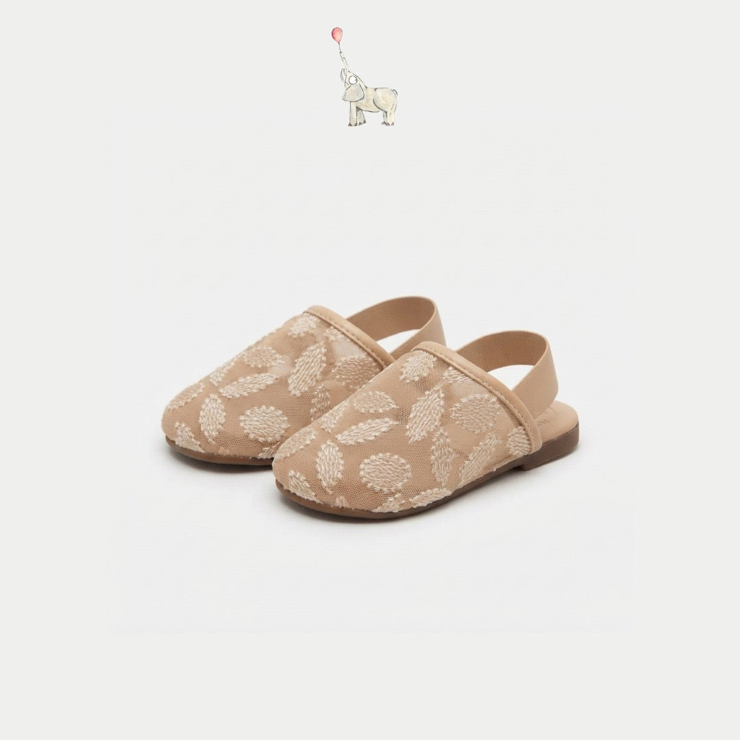 Kekeyo Roland Mesh Embroidery Baby Sandals 6-16M | Babybrandedshop