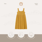 Kekeyo Lola Knit Dress Yellow | 6Y