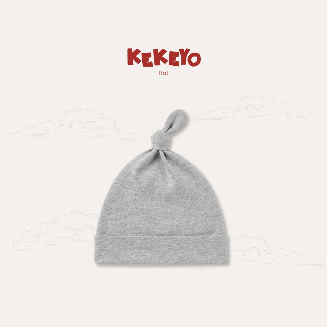 Kekeyo 5-in-1 Baby Essentials Gift Set 0-3M Newborn | Grey Series