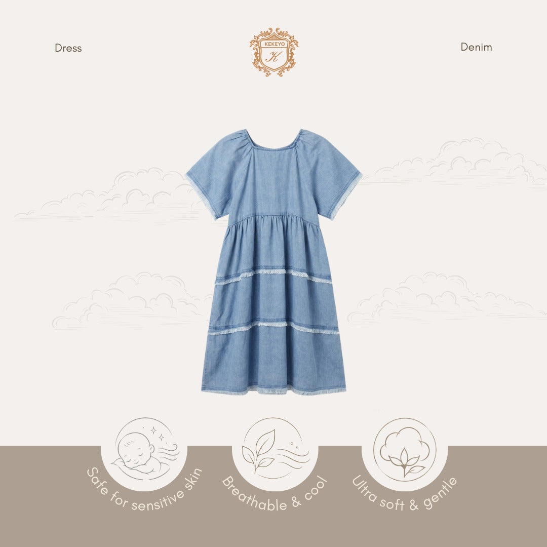 Kekeyo Dress Denim | 3-4Y 4-5Y