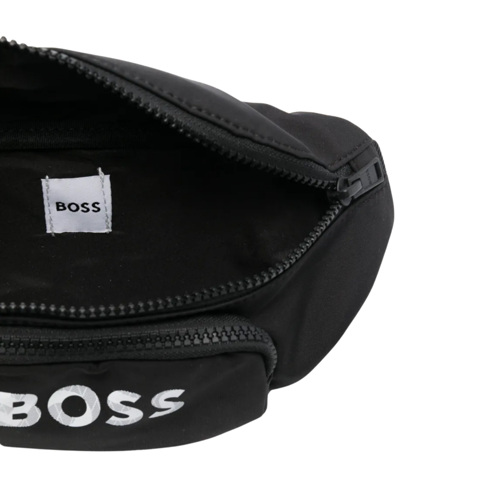 Boss Kids Waist Belt Bag in Black