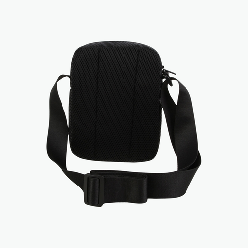 Boss Kids Logo Applique Striped Shoulder Strap Bag in Black