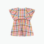 Kenzo Ruffled Checked Dress
