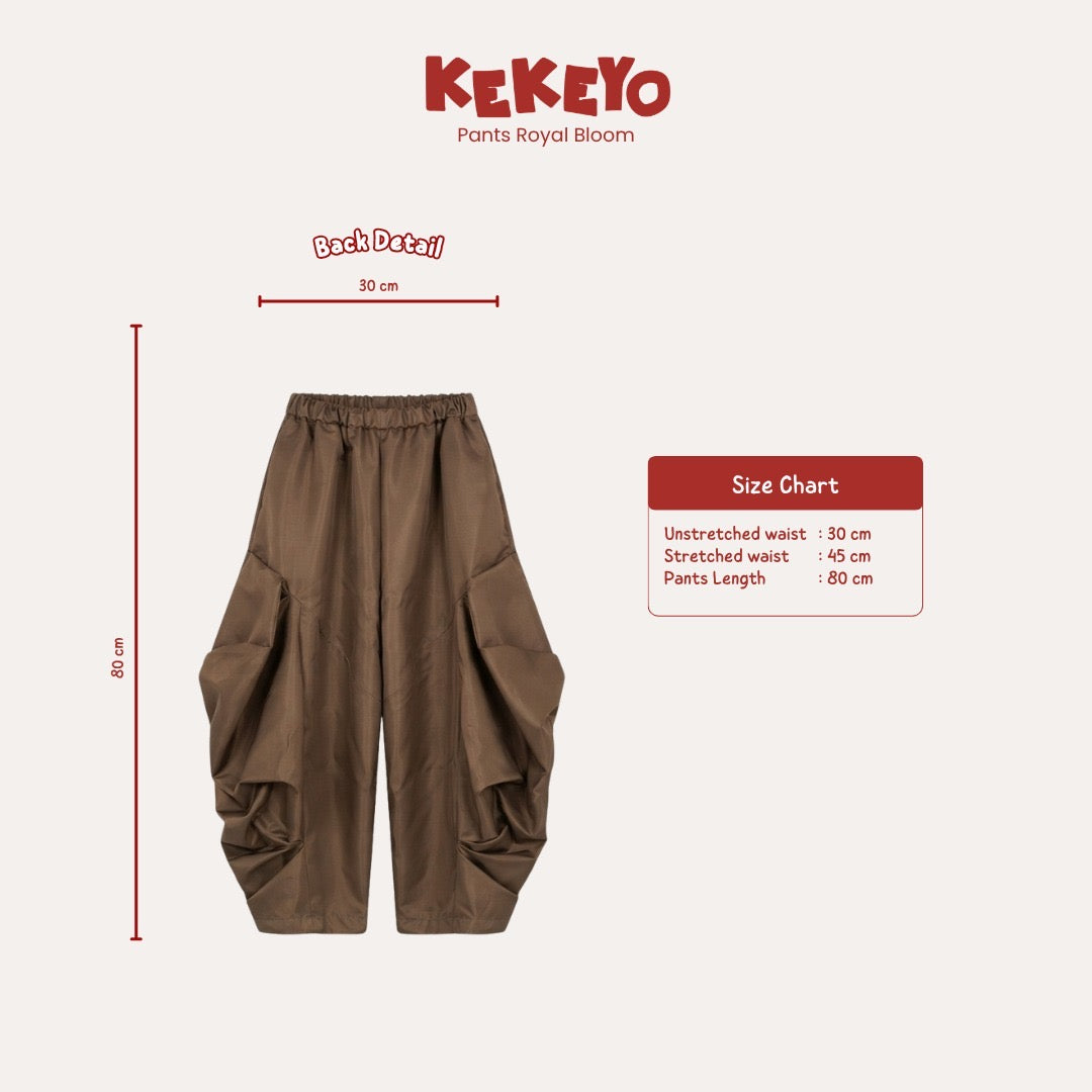 Kekeyo Royal Bloom Water-Repellent Top & Pants | Adult All Size