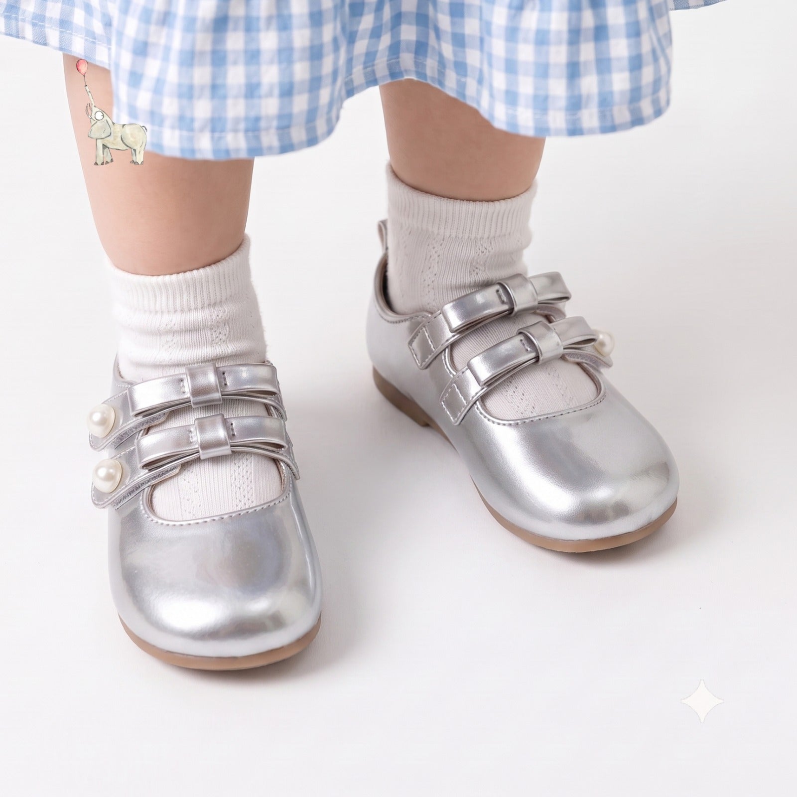 Nube-Ribbon Pearl Silver