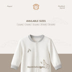 Kekeyo Playsuit Woodland Squirrel | 6M 9M 12M 18M 24M