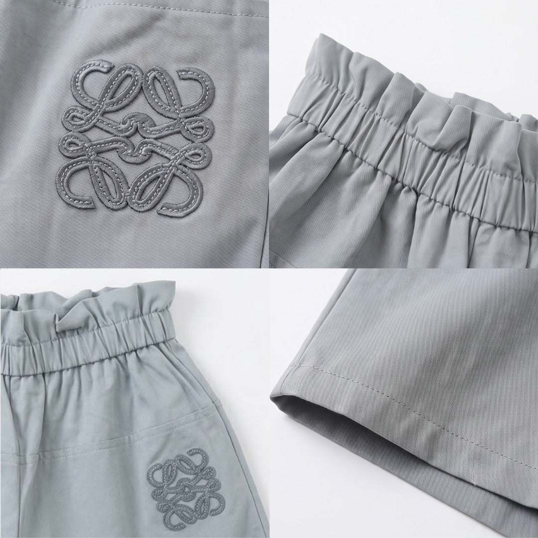Kekeyo Set Top & Short Blueish | 4Y 8Y 10Y