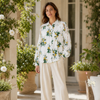 Aje White Blouse M