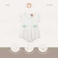 Kekeyo Romper Ana White | 3M 9M
