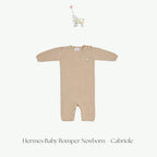 Hermes Baby Romper Newborn-Cabriole