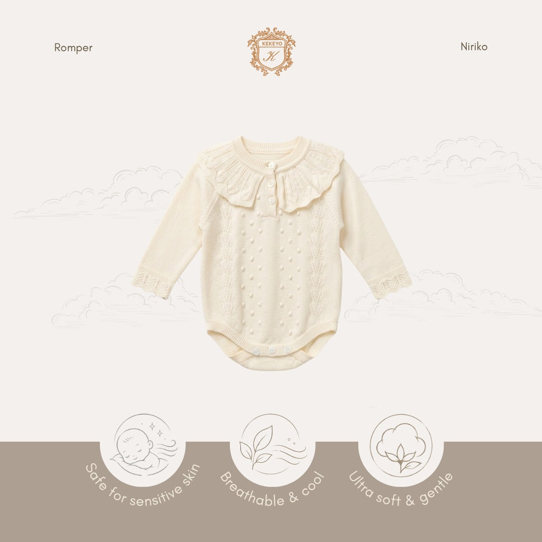 Kekeyo Romper Niriko Off-White | 3M