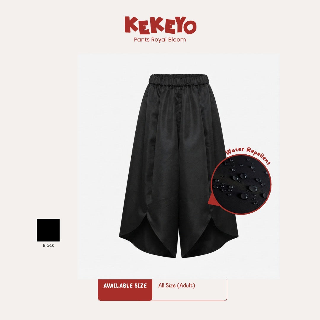 Kekeyo Royal Bloom Water-Repellent Pants | Adult All Size