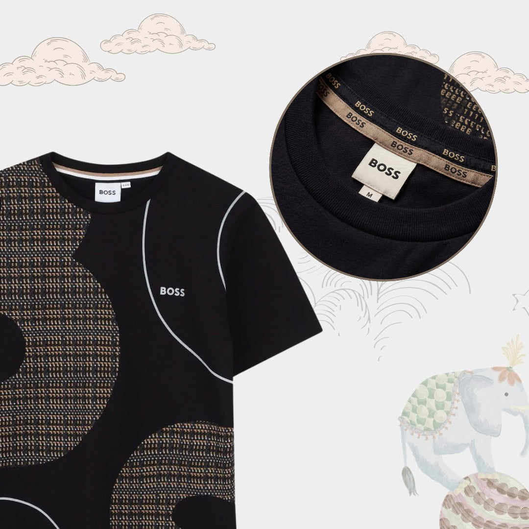 Boss T-Shirt Abstract graphic