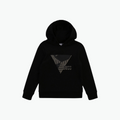 Boss Kids Cotton Hoodie in Black