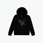 Boss Kids Cotton Hoodie in Black