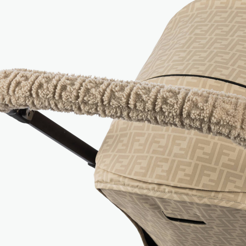 Fendi Kids Baby Stroller – Beige