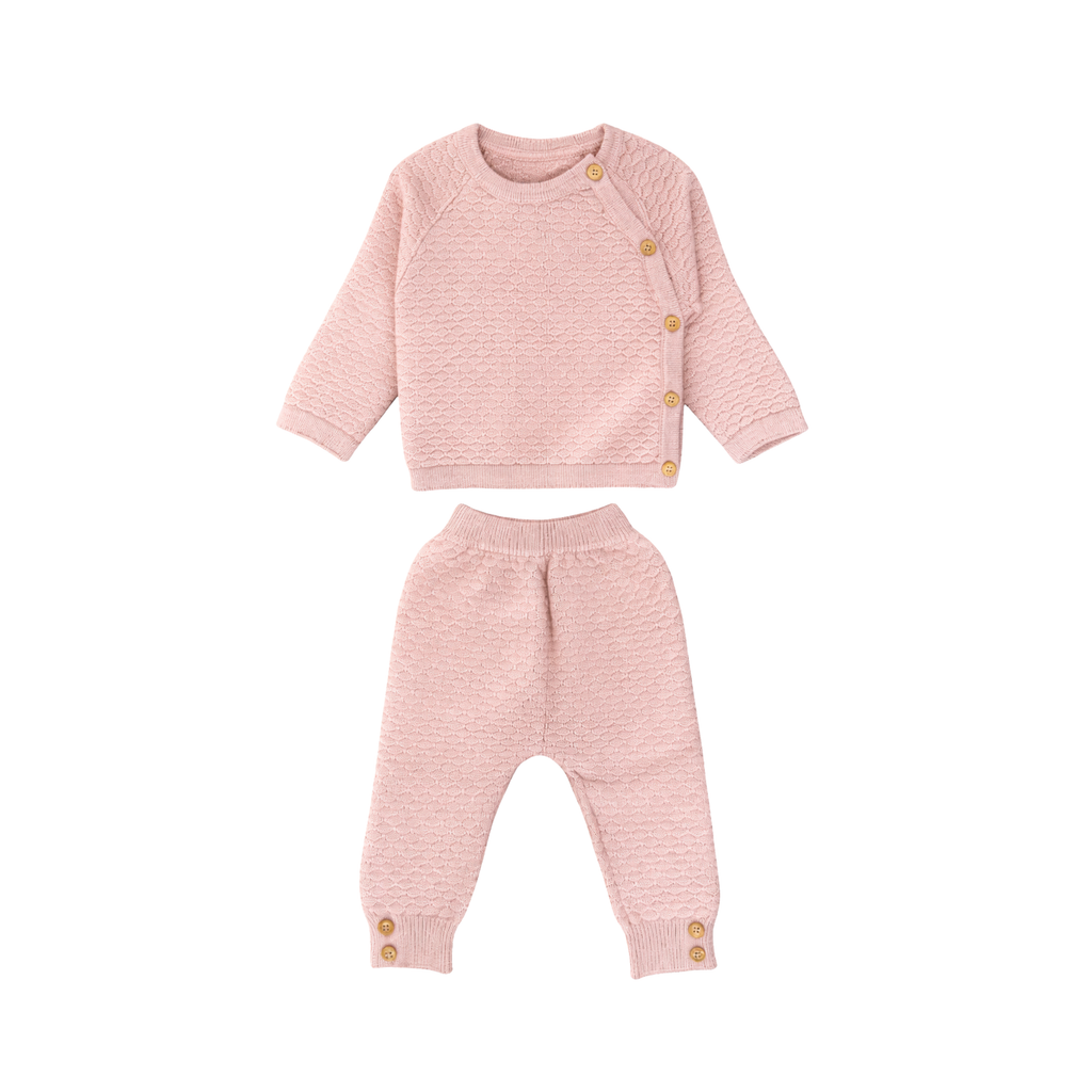 Kekeyo Cloud Knit Set in Pink